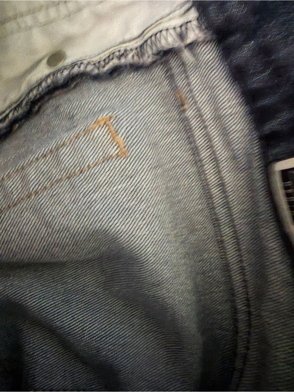 GAP Cheeky Straight High Rise Button Fly Jeans Sz 28 6R - Picture 7 of 7